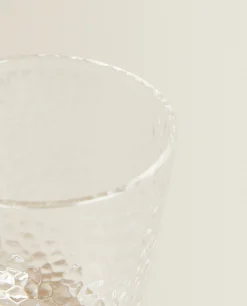 ZARA Home Raised Design Glass Tumbler