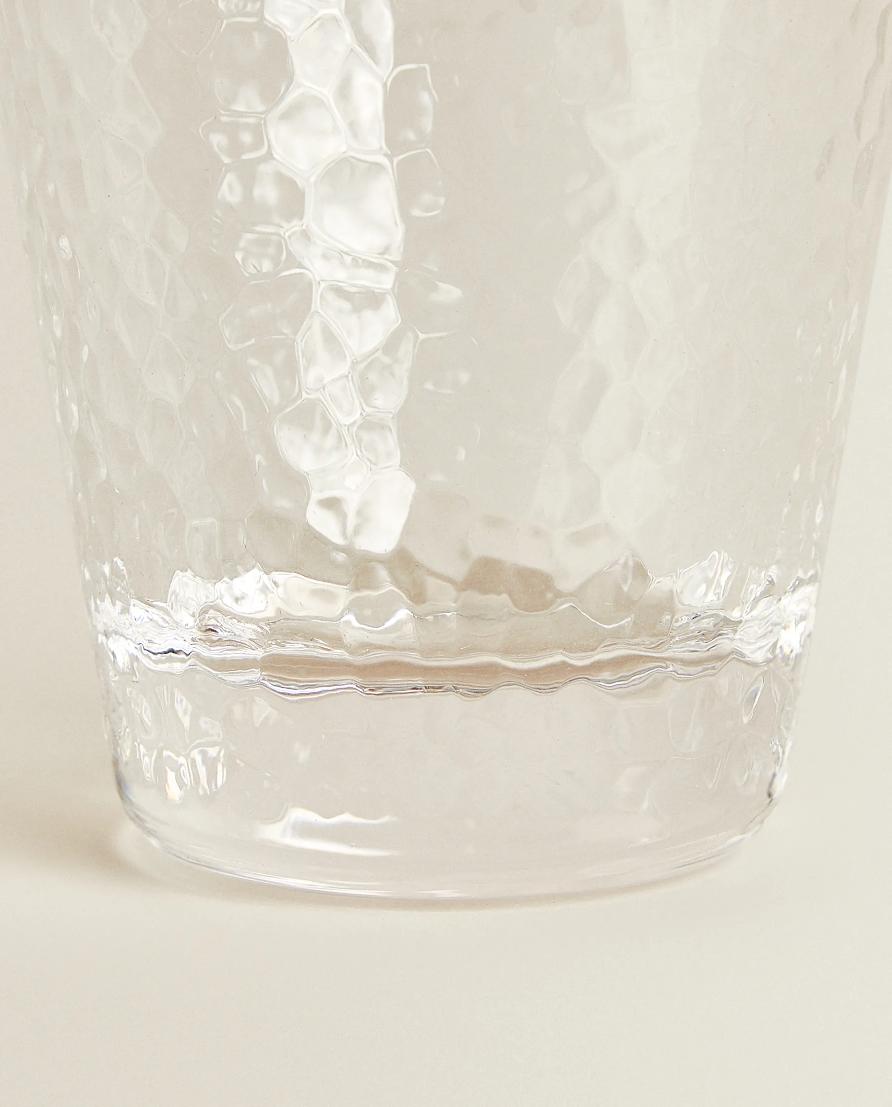 ZARA Home Raised Design Glass Tumbler