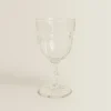ZARA Home Raised Design Wine Glass