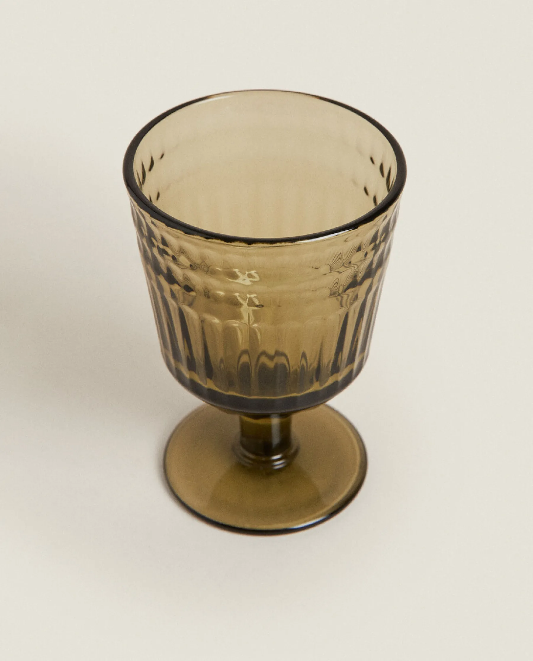 ZARA Home Raised Design Wine Glass