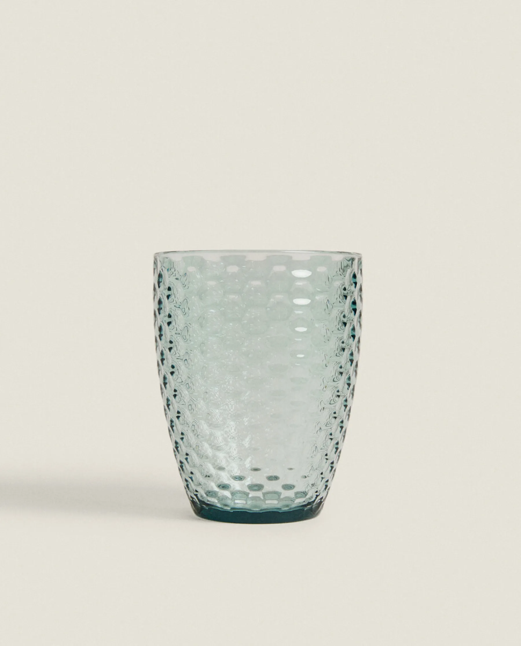 ZARA Home Raised Honeycomb Design Tumbler