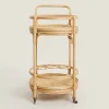 ZARA Home Rattan Trolley