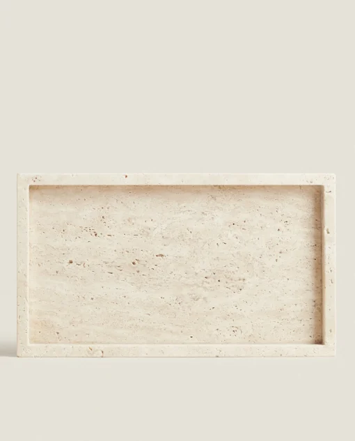 ZARA Home Rectangular Marble Tray