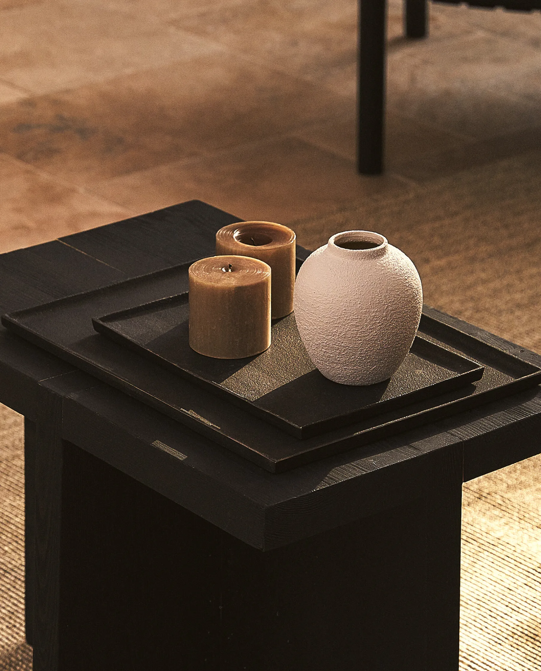 ZARA Home Rectangular Metal Tray