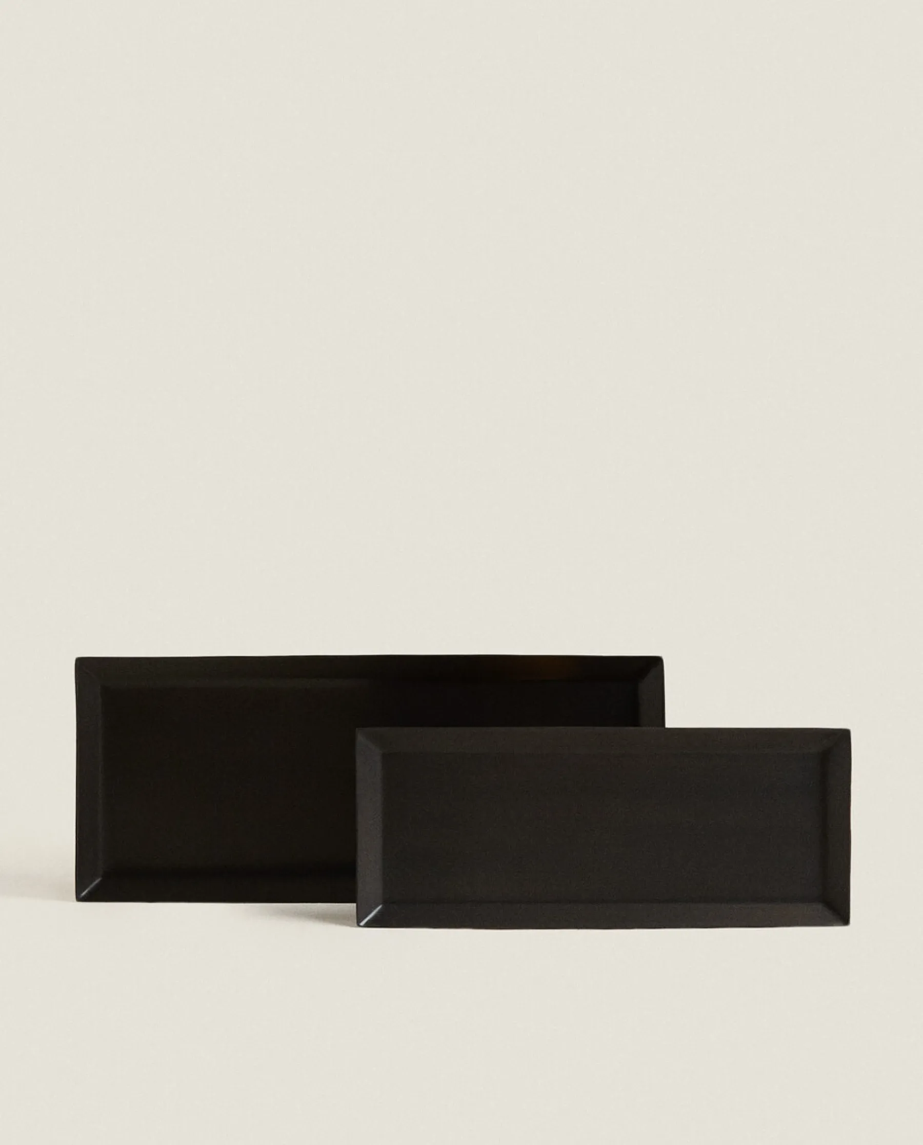ZARA Home Rectangular Metal Tray