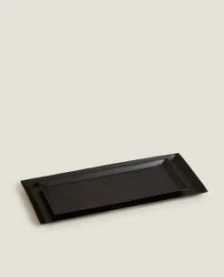 ZARA Home Rectangular Metal Tray