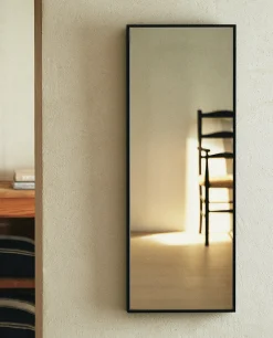 ZARA Home Rectangular Metal Wall Mirror