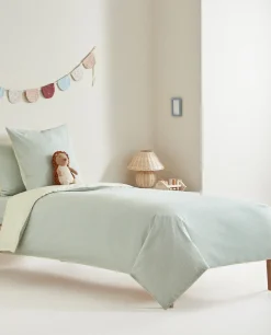 ZARA Home Reversible Gingham Duvet Cover