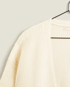 ZARA Home Ribbed Cashmere Jacket