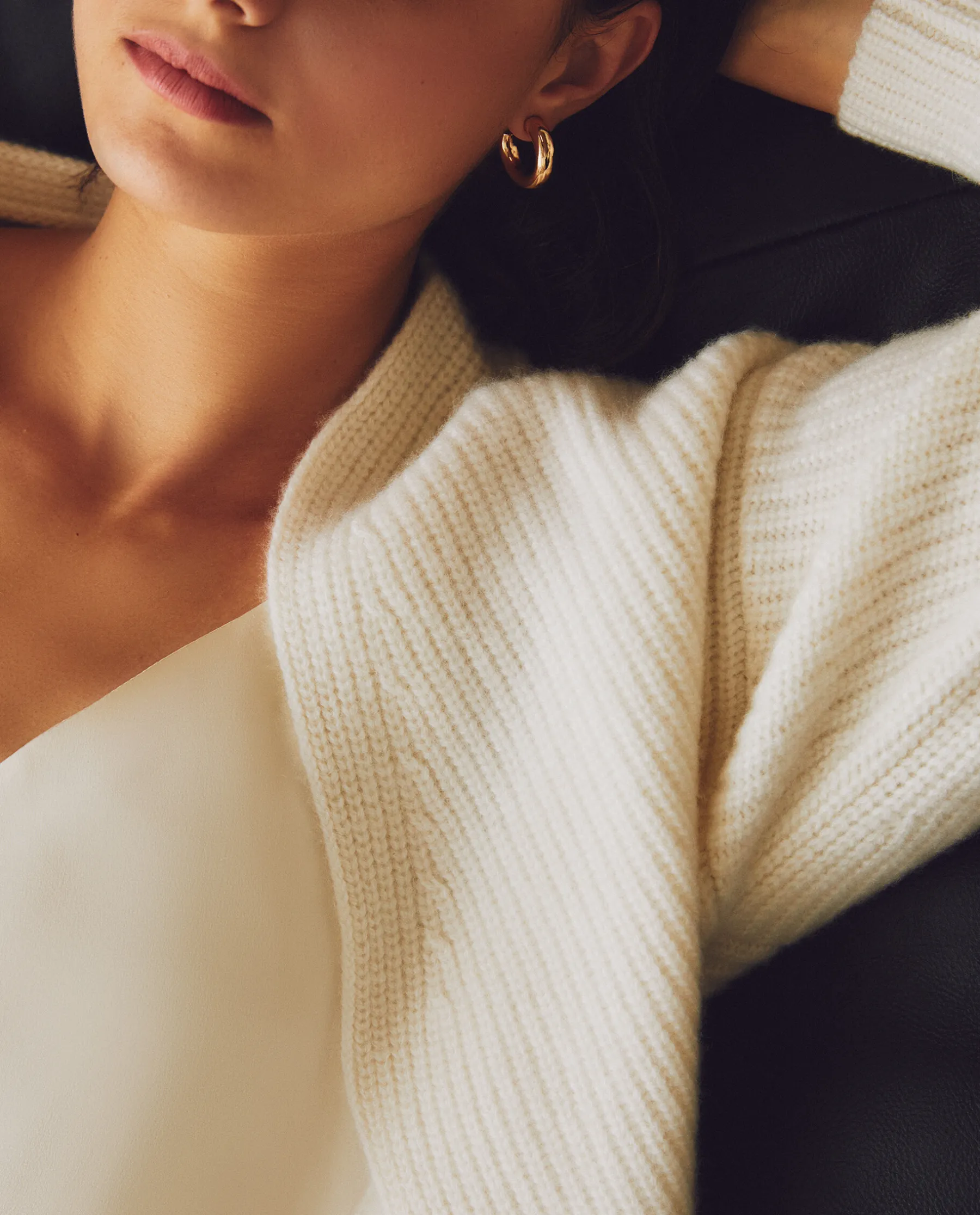 ZARA Home Ribbed Cashmere Jacket