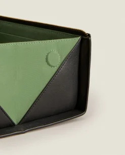 ZARA Home Rigid Leather Cosmetic Bag