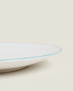 ZARA Home Rim Detail Dinner Plate