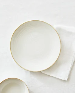 ZARA Home Rim Detail Dinner Plate