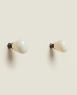 ZARA Home Round Door Knob (Pack Of 2)