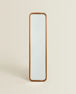 ZARA Home Round Full-Length Mirror With Frame