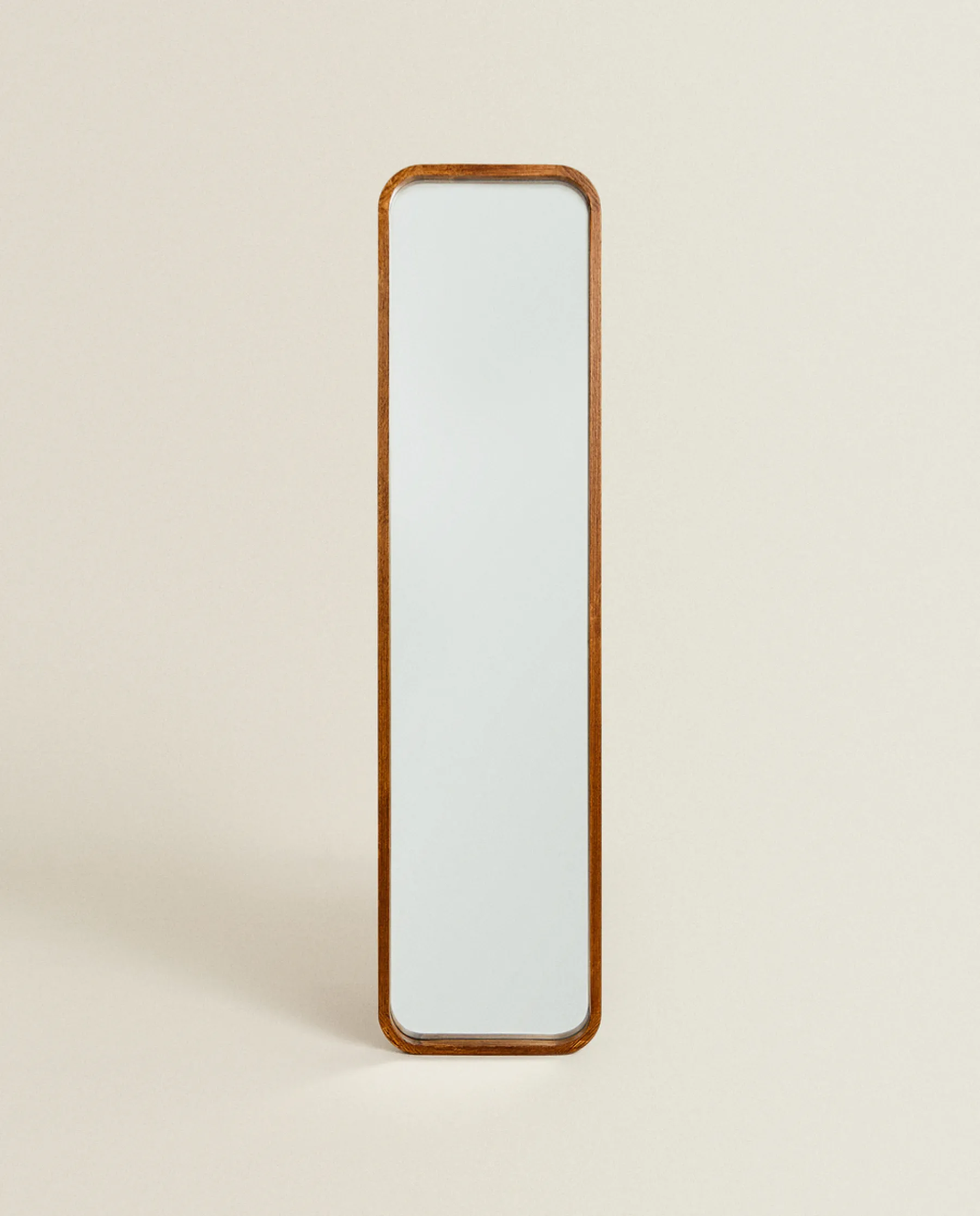 ZARA Home Round Full-Length Mirror With Frame