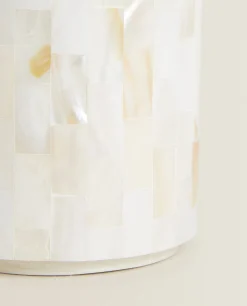 ZARA Home Round Mother-Of-Pearl Dispenser