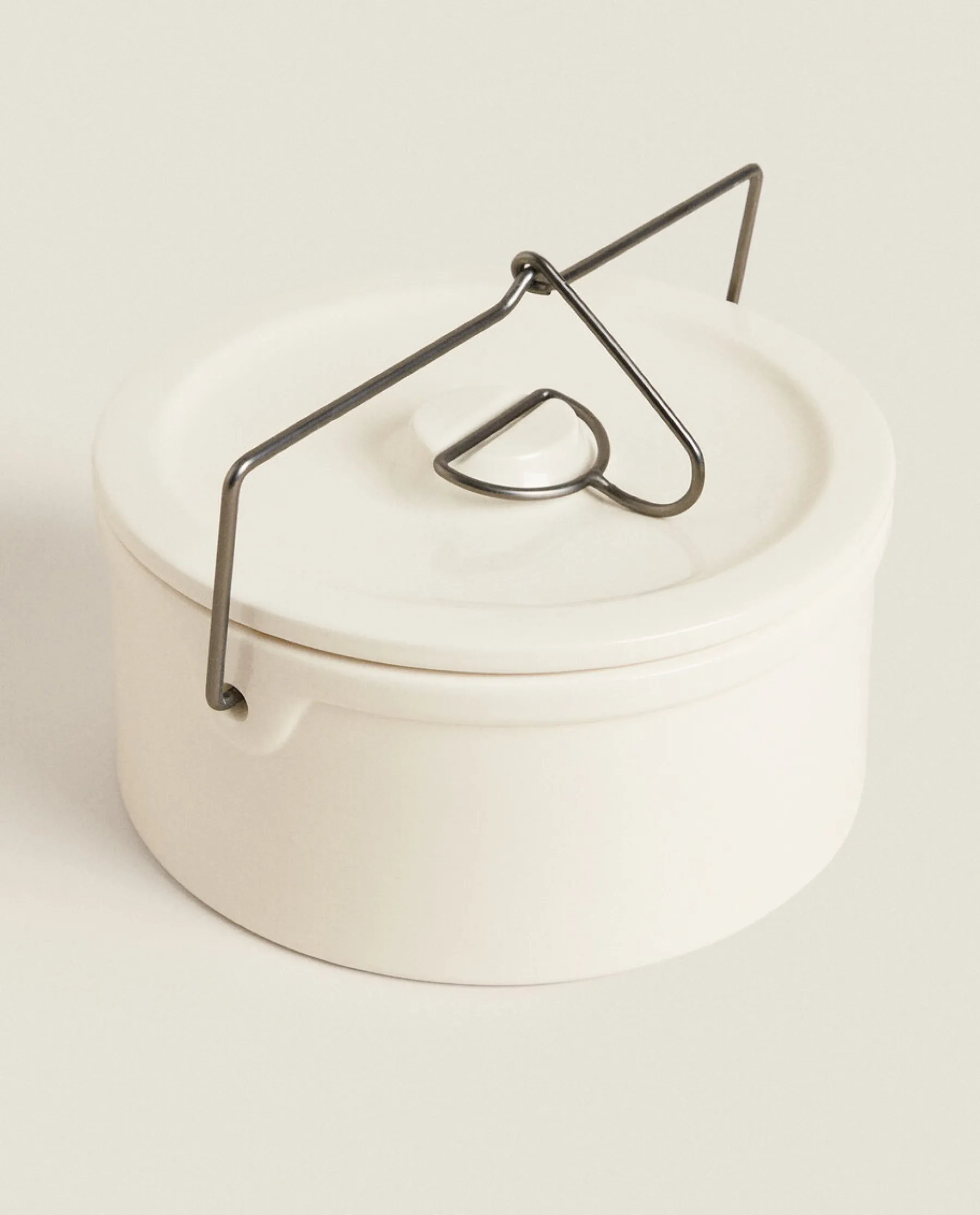 ZARA Home Round Stoneware Jar
