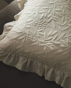 ZARA Home Ruffle Throw Pillow Cover