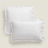 ZARA Home Ruffle Throw Pillow Cover