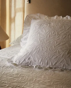 ZARA Home Ruffle Throw Pillow Cover