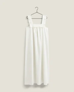 ZARA Home Ruffled Cotton Nightgown
