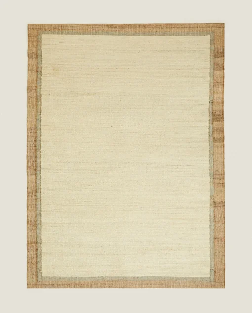 ZARA Home Rug With Contrast Border