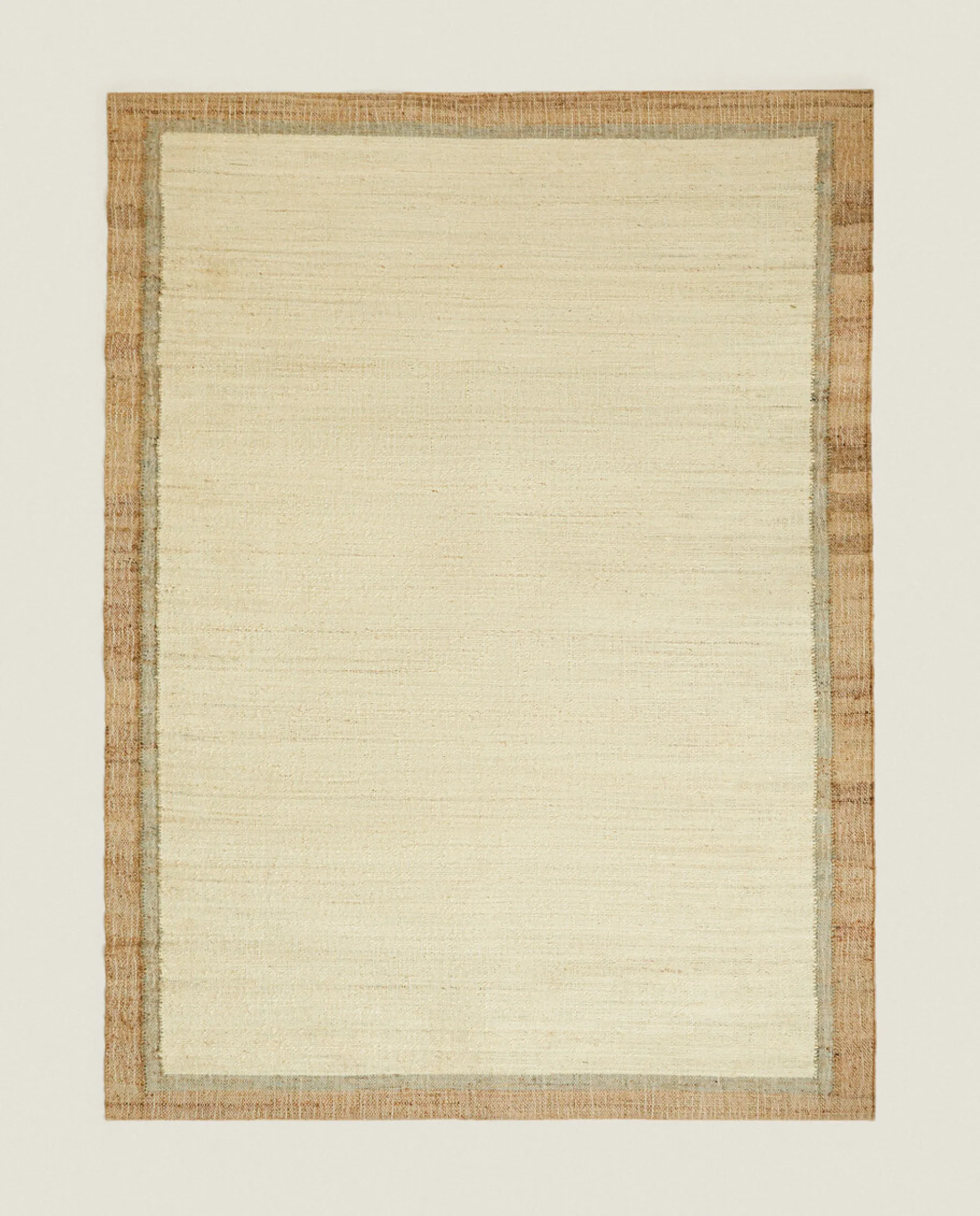 ZARA Home Rug With Contrast Border