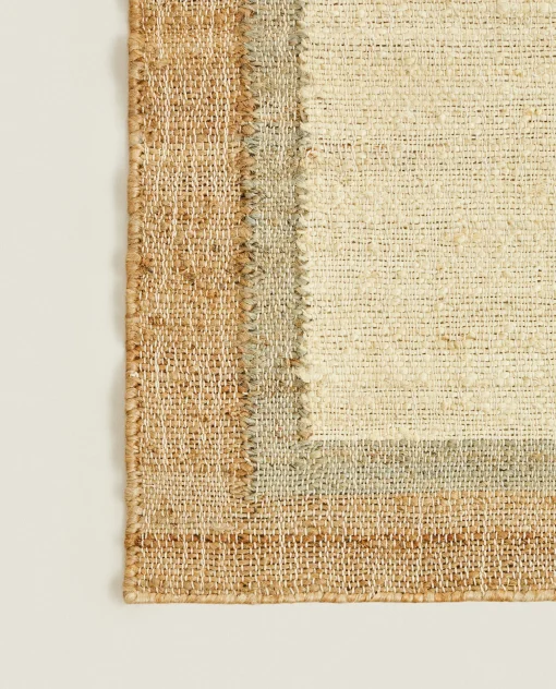 ZARA Home Rug With Contrast Border