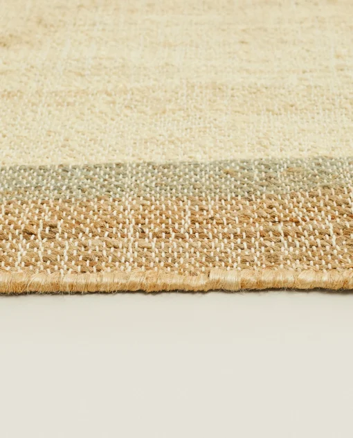 ZARA Home Rug With Contrast Border