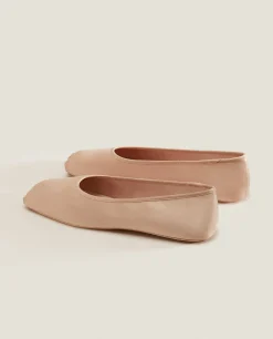 ZARA Home Sateen Ballet Flats