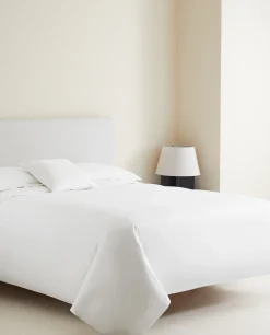 ZARA Home Sateen Flat Sheet With Double Hemstitching
