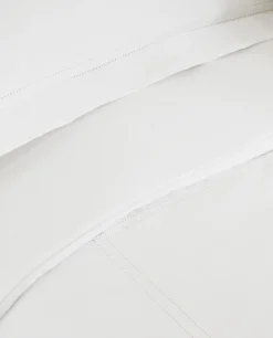 ZARA Home Sateen Flat Sheet With Double Hemstitching