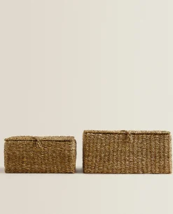 ZARA Home Seagrass Basket
