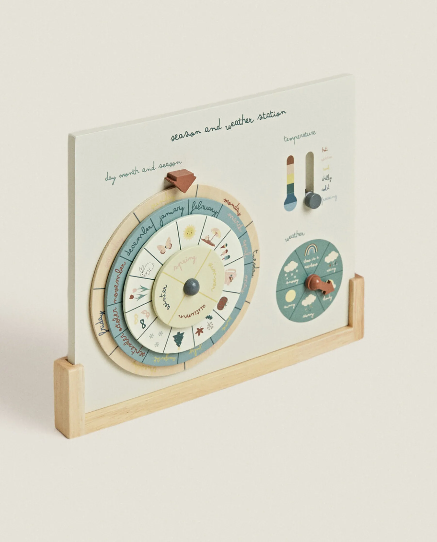 ZARA Home Seasons And Weather Chart Toy