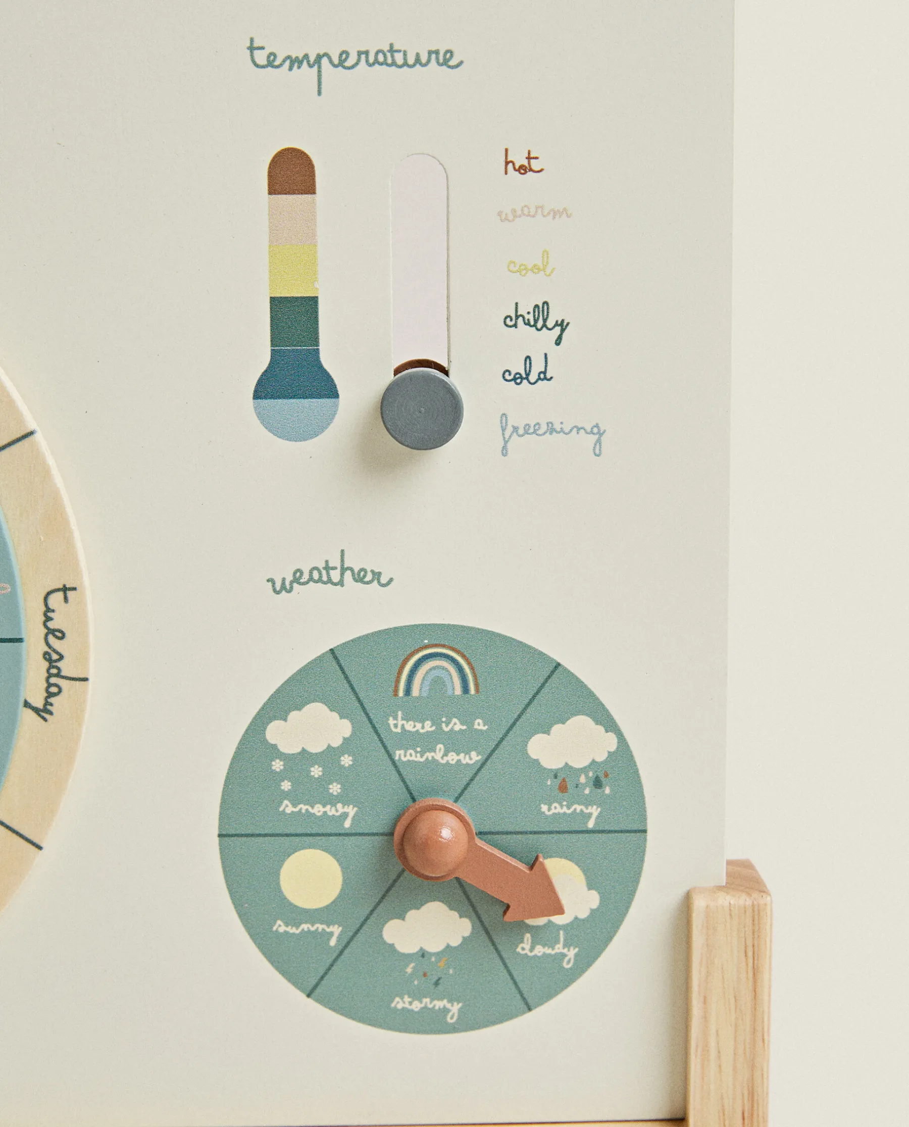 ZARA Home Seasons And Weather Chart Toy
