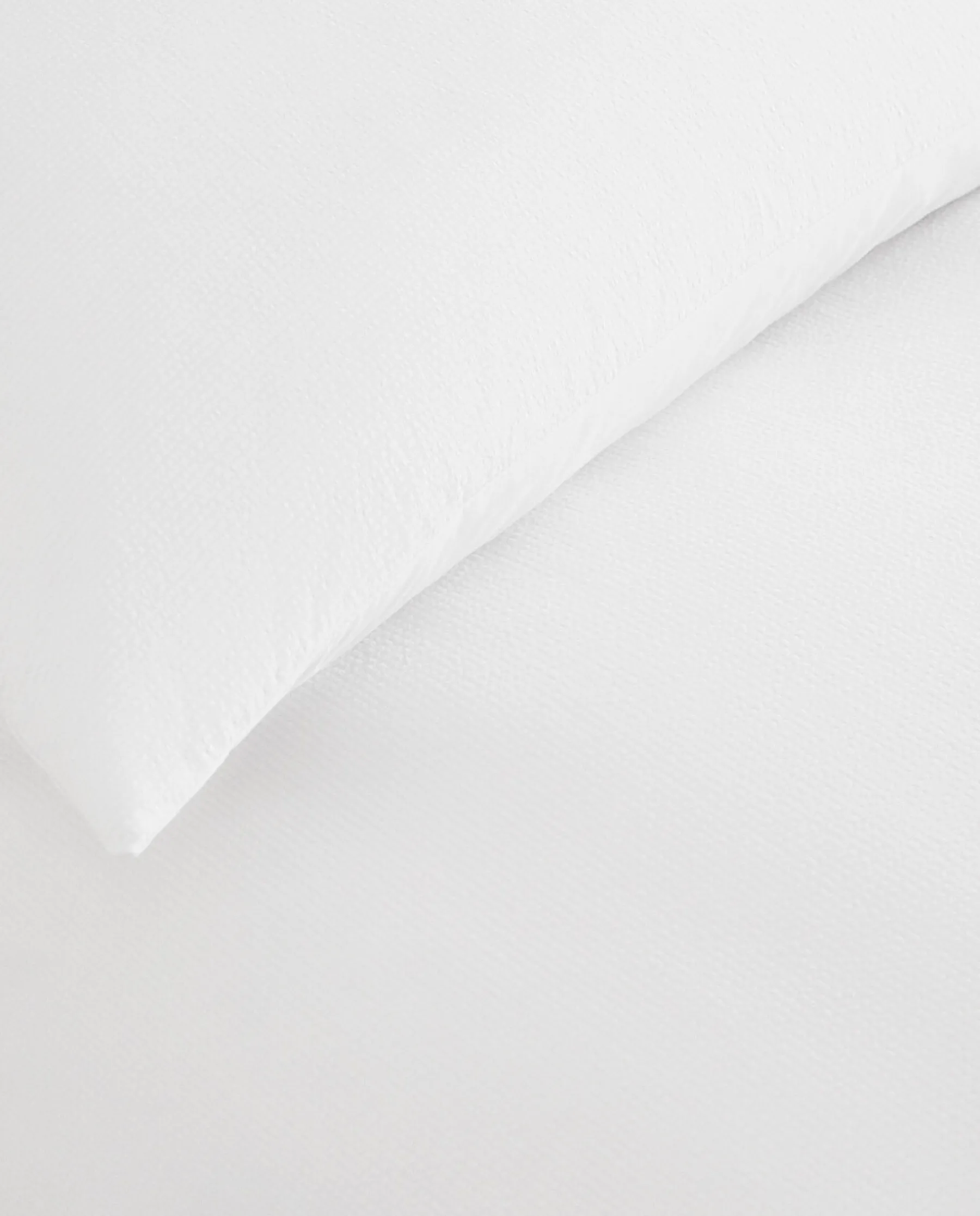 ZARA Home Seersucker Duvet Cover