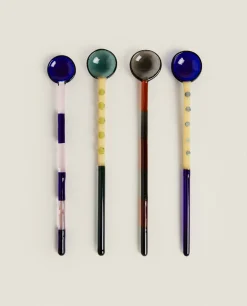 ZARA Home Set Of Borosilicate Glass Tablespoons