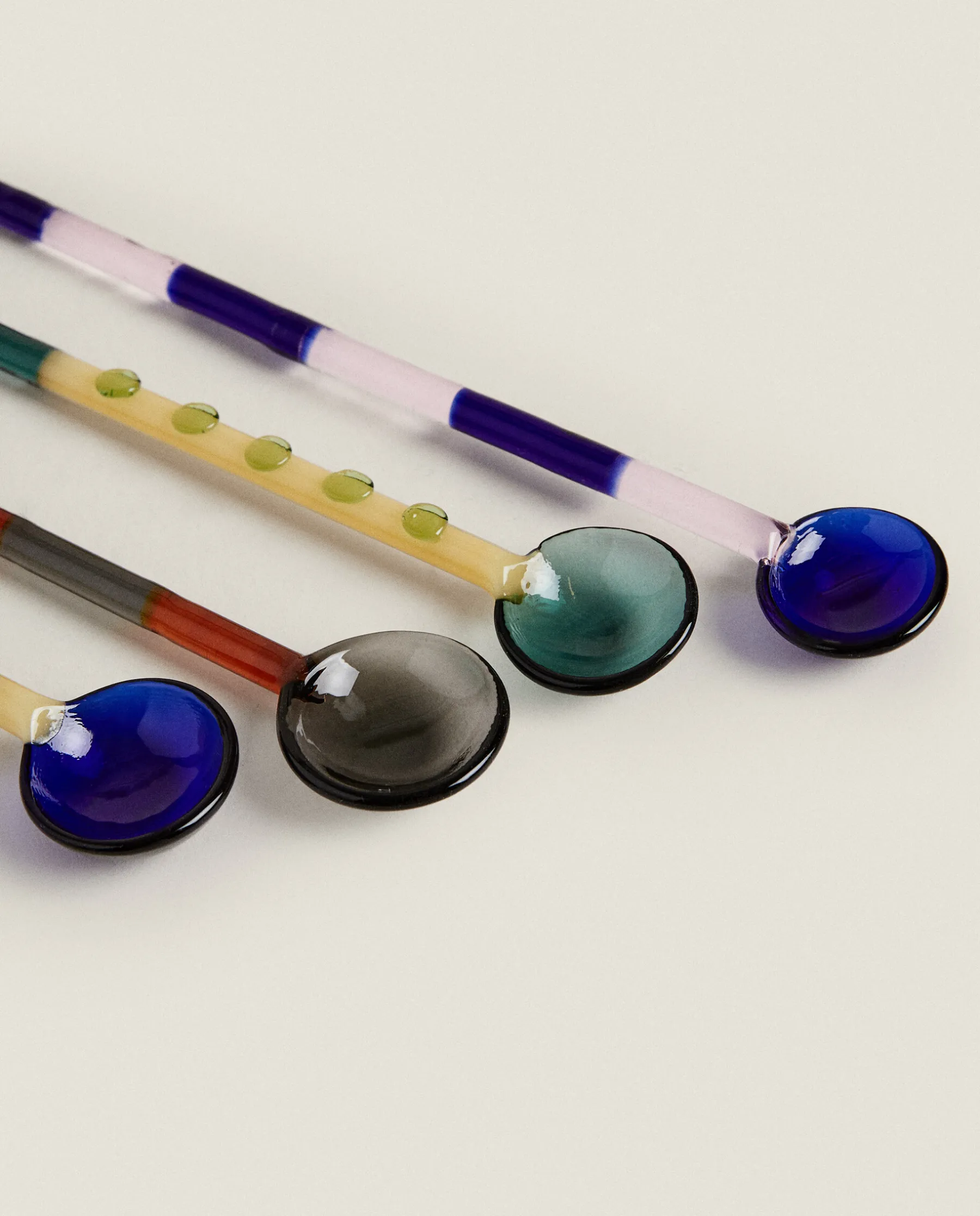 ZARA Home Set Of Borosilicate Glass Tablespoons