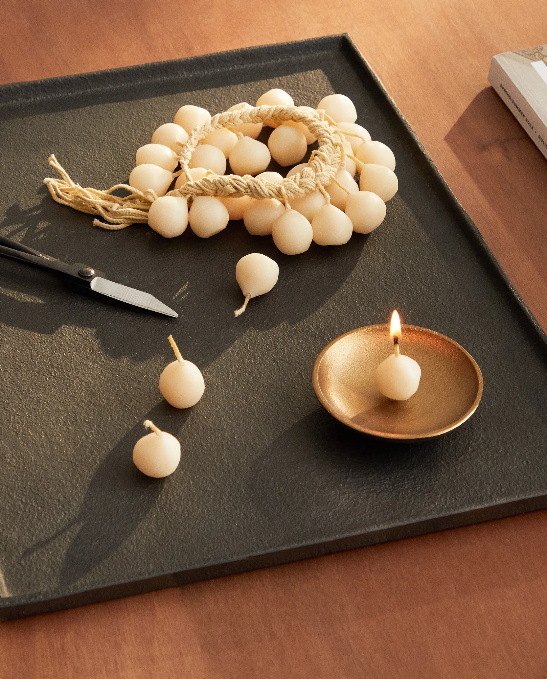 ZARA Home Set Of Round Candles