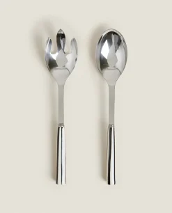 ZARA Home Set Of Striped Serving Sets (2 Units)