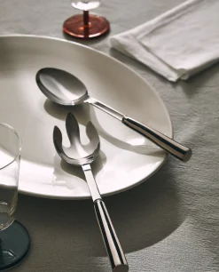 ZARA Home Set Of Striped Serving Sets (2 Units)