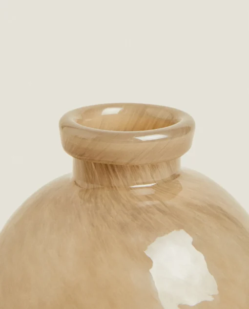 ZARA Home Shiny Glass Vase