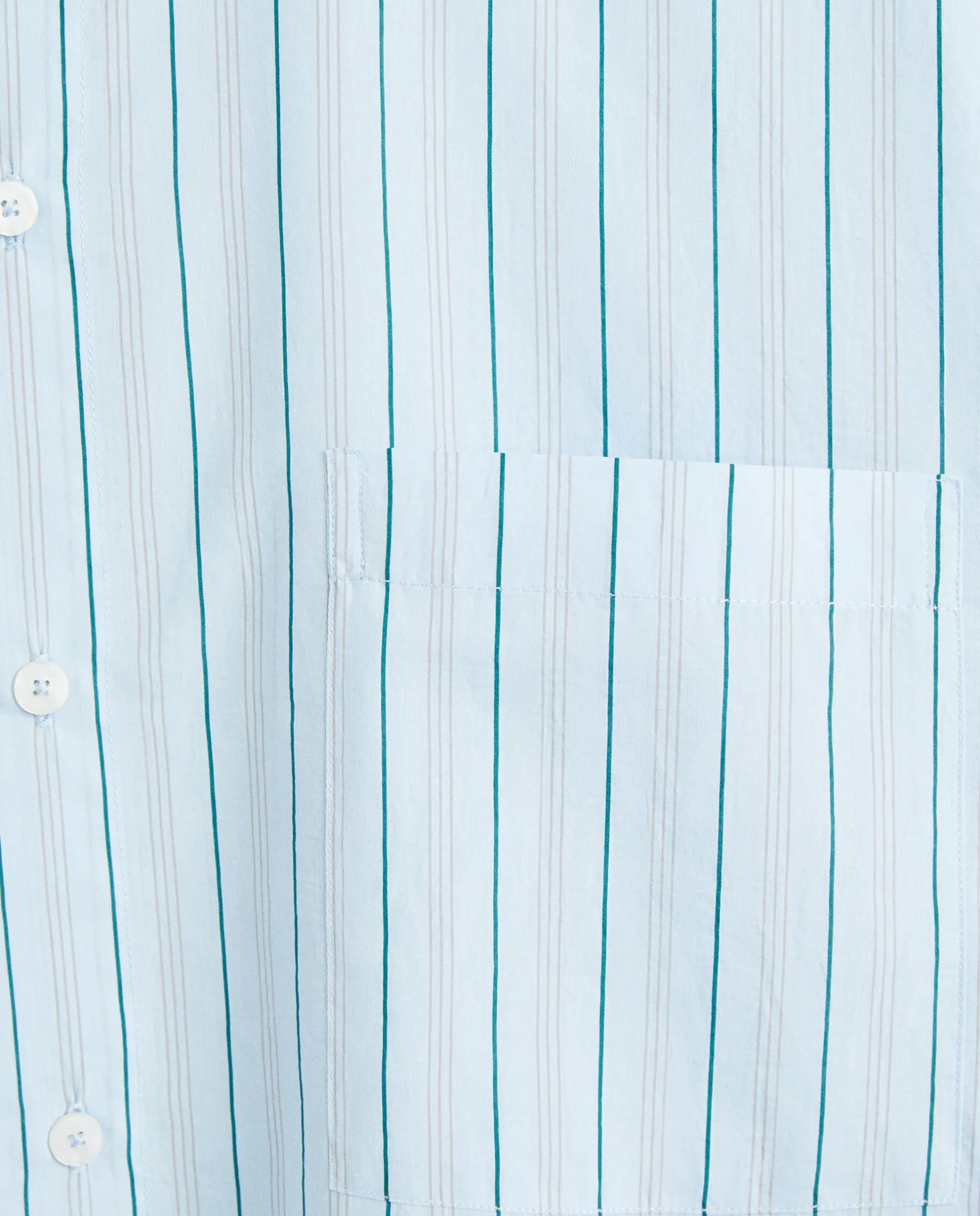 ZARA Home Shirt With Thin Stripes