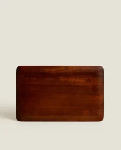 ZARA Home Small Flat Wood Tray