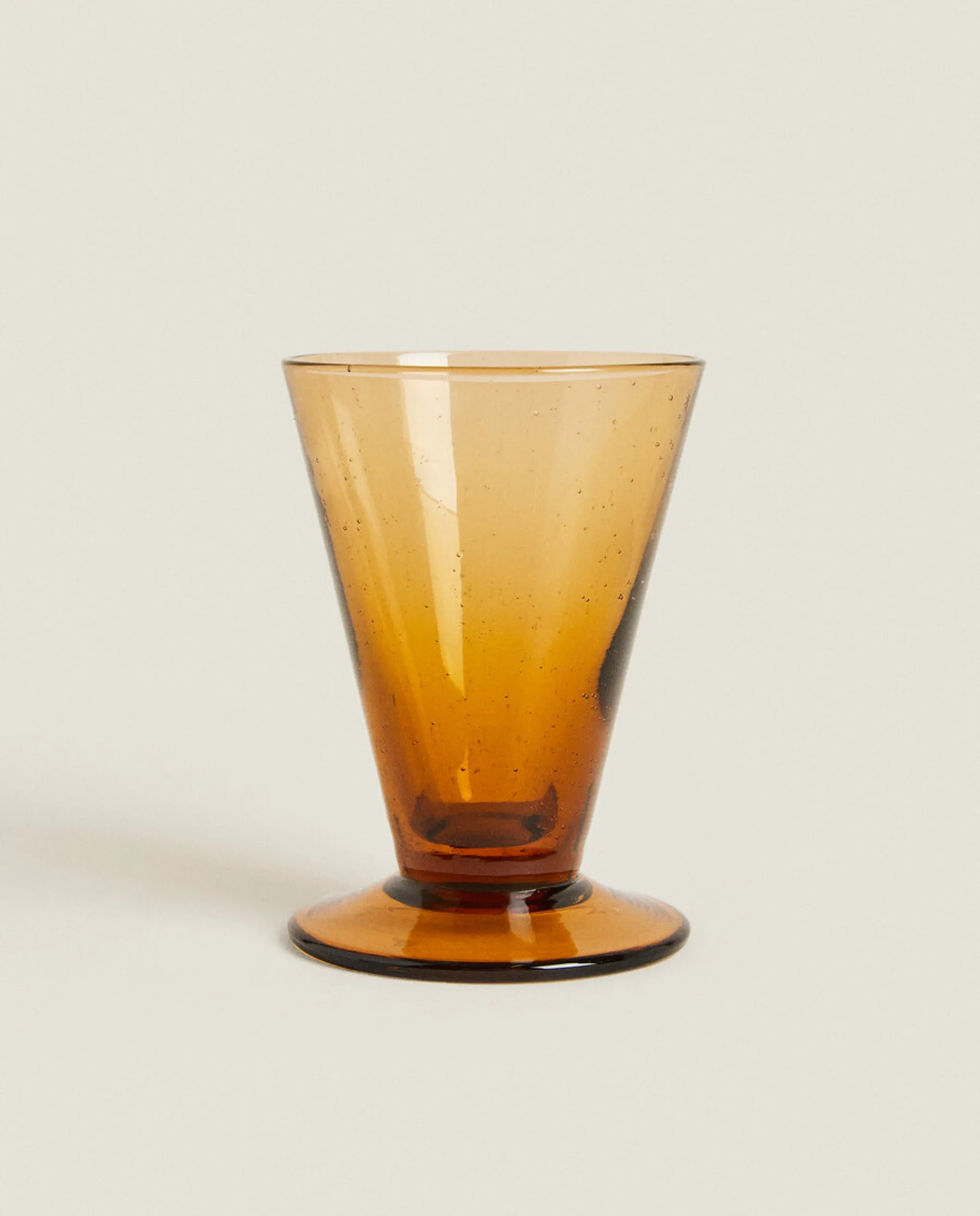 ZARA Home Small Glass With Bubbles