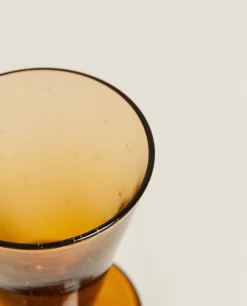 ZARA Home Small Glass With Bubbles