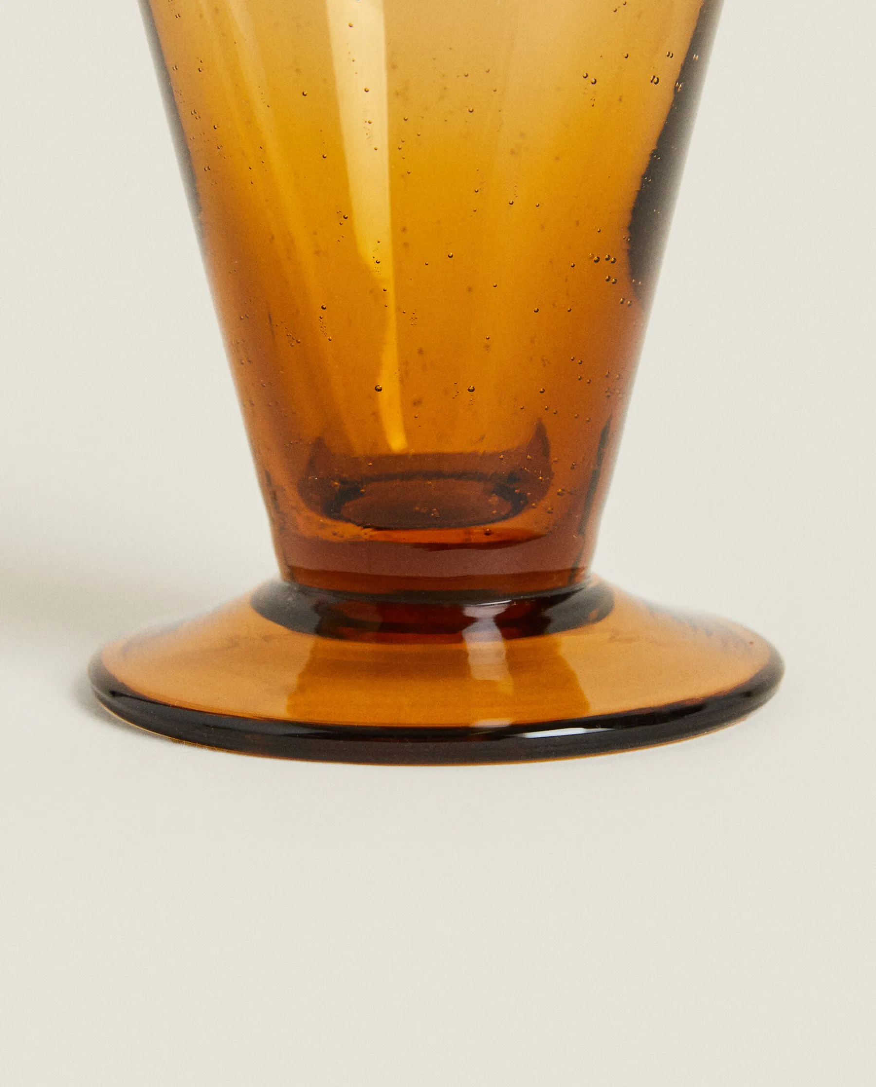 ZARA Home Small Glass With Bubbles