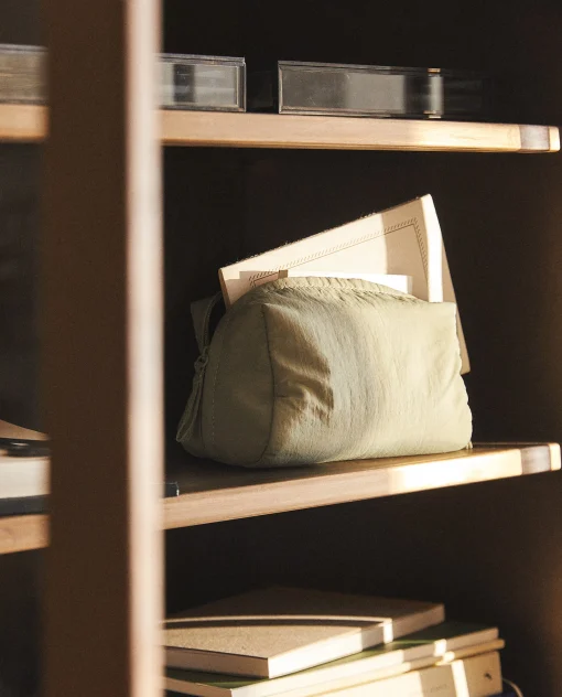 ZARA Home Small Technical Fabric Toiletry Bag