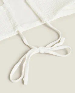 ZARA Home Smocked Bikini Top